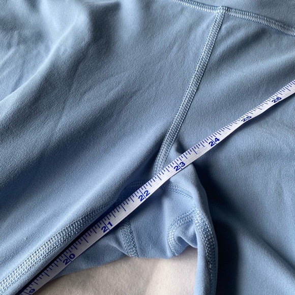 Athleta Transcend Leggings in Blue Heron size Medium - Picture 8 of 9